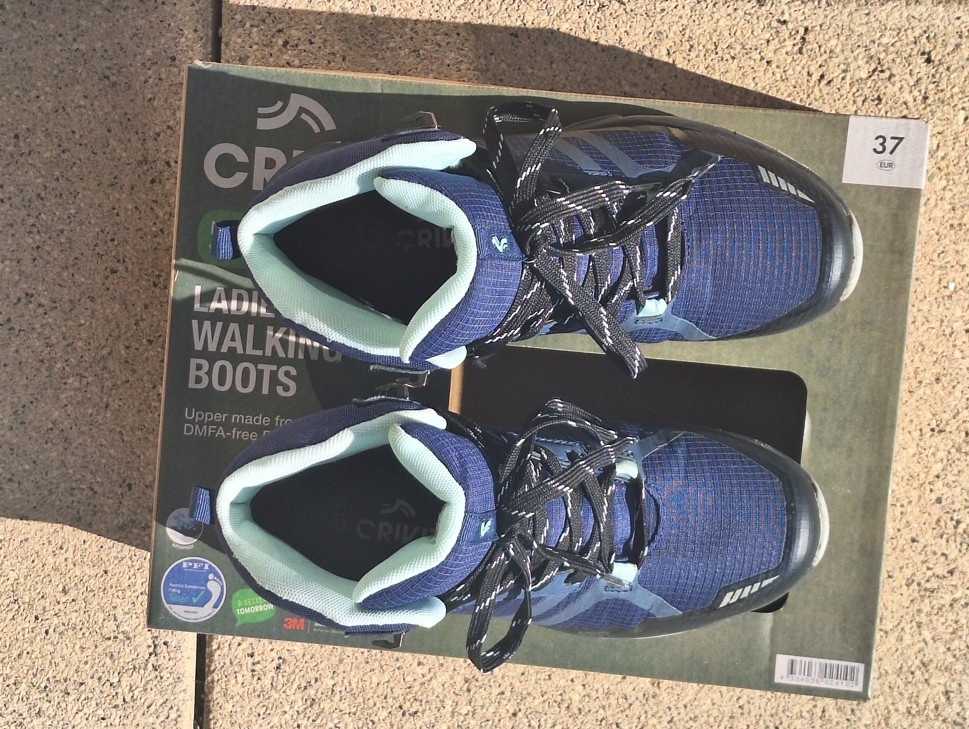 Treková kotníková obuv, waterproof, vel. 37 - 5