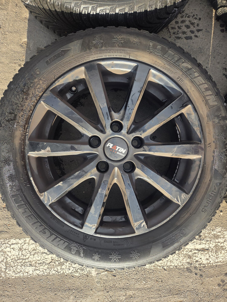 Sada alu kol 205/55 R16 - 5