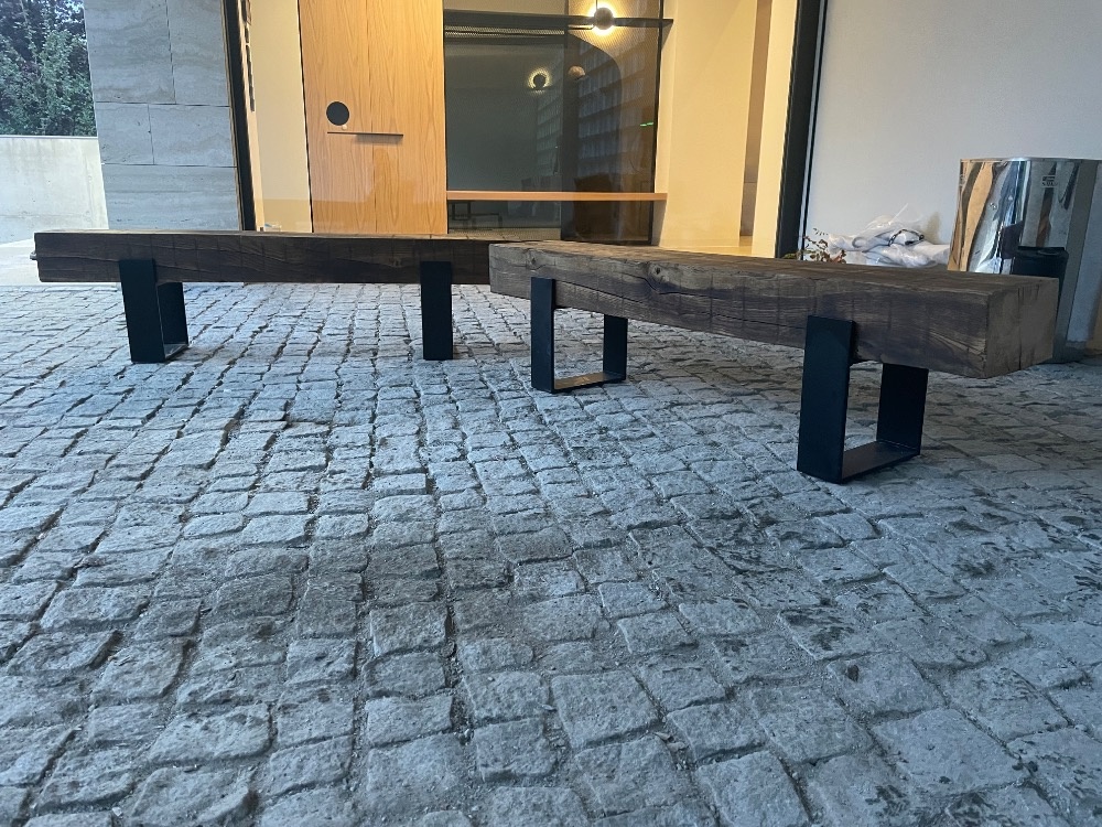 Dubové Masivní lavice DB-A Bänke - 5