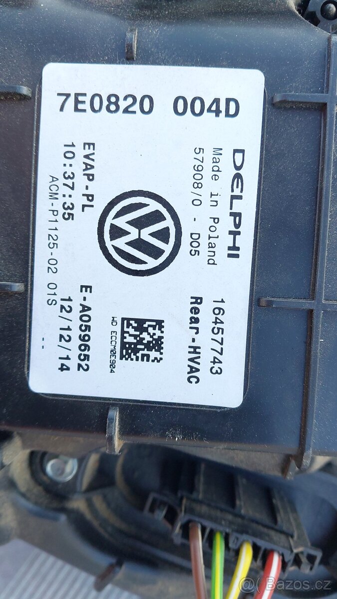 VW Transporter T5 – Topení zadní - 5