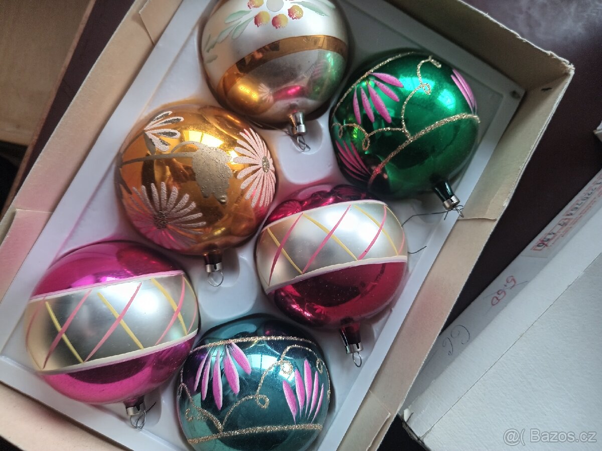 Nádherné, retro vánoční ozdoby - 5