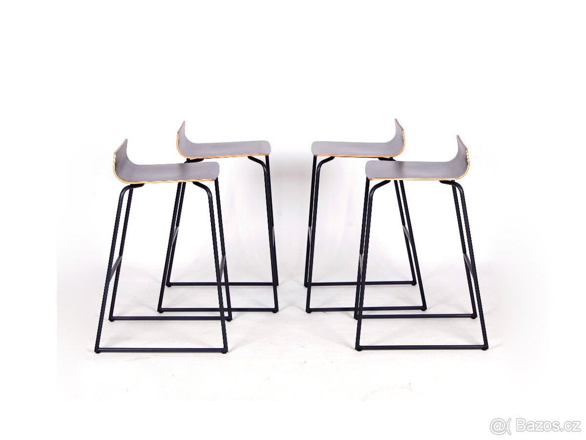 7x kvaltní barové židle, barovky SITAG - 5