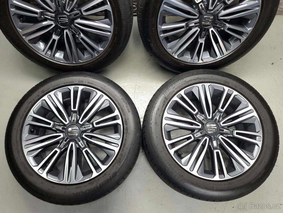 16" Originál Seat Ibiza 5x100 letní sada - 5