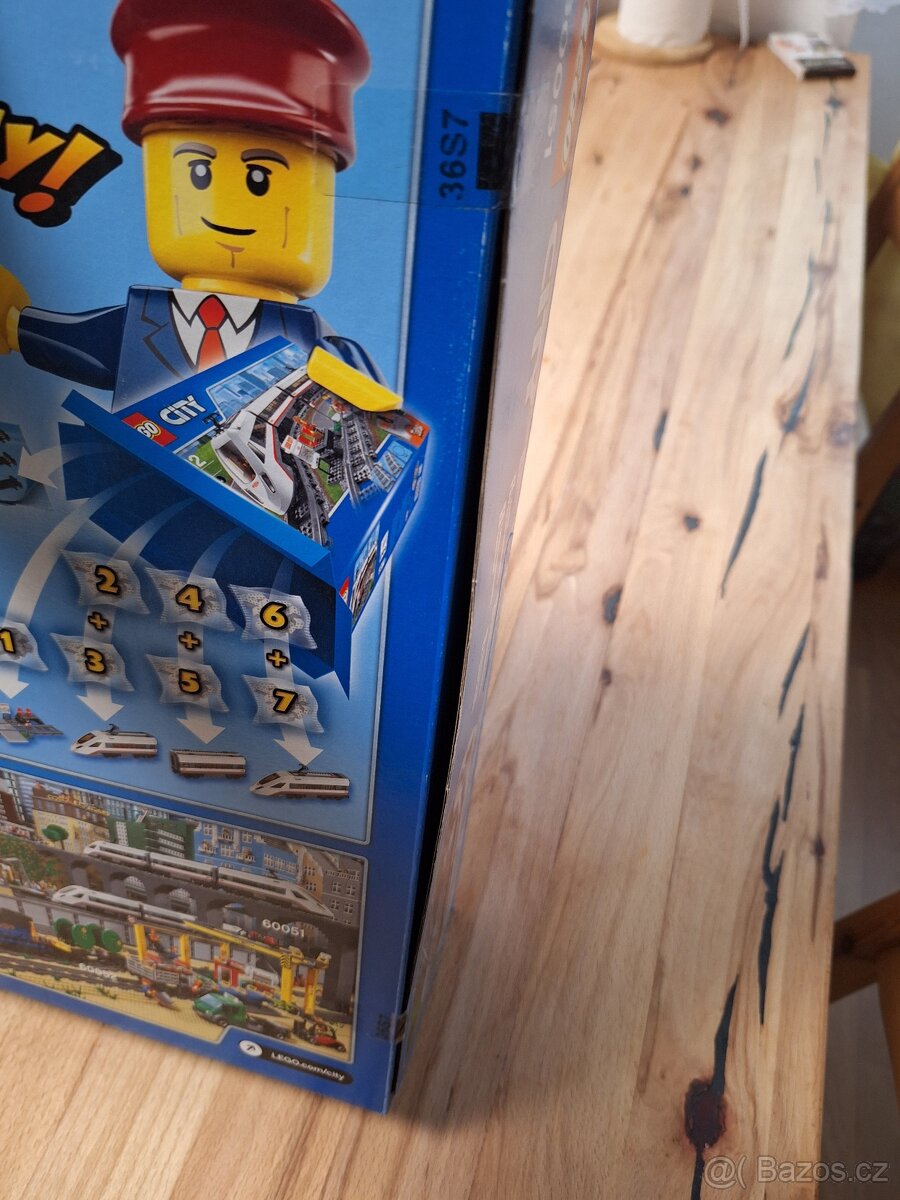 LEGO® City 60051 Vysokorychlostní osobní vlak - nerozbalené, - 5