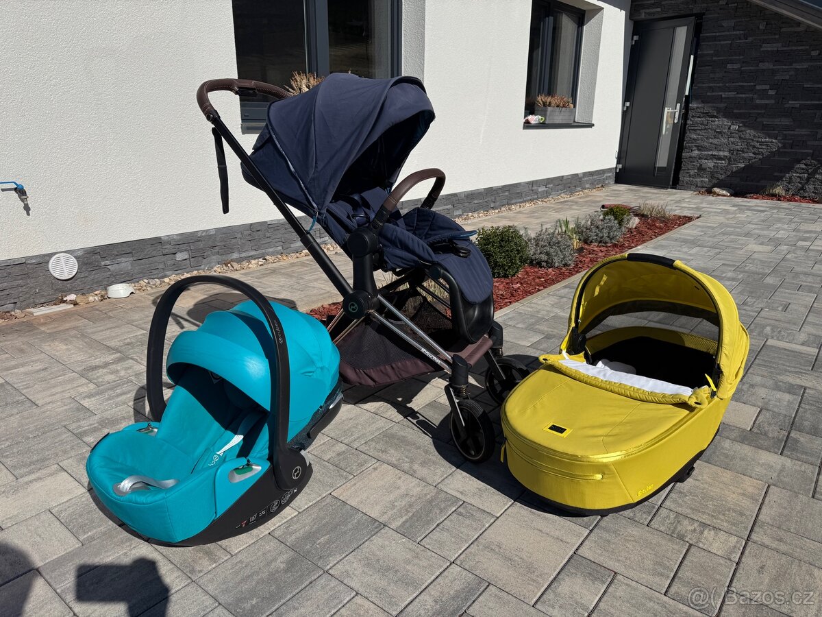 Cybex Priam Rose Gold - trojkombinace - 5