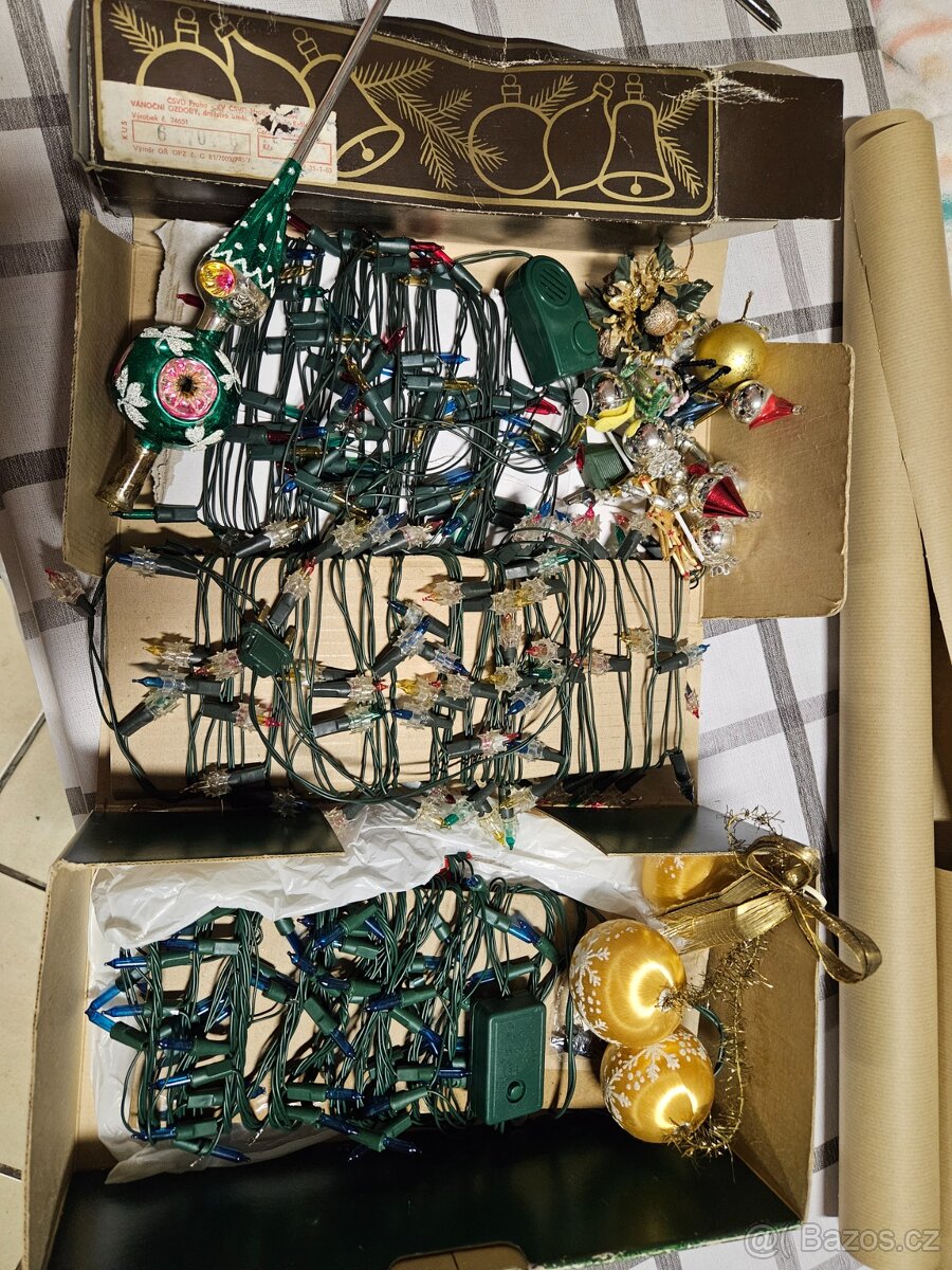 Retro vánoční ozdoby - 5