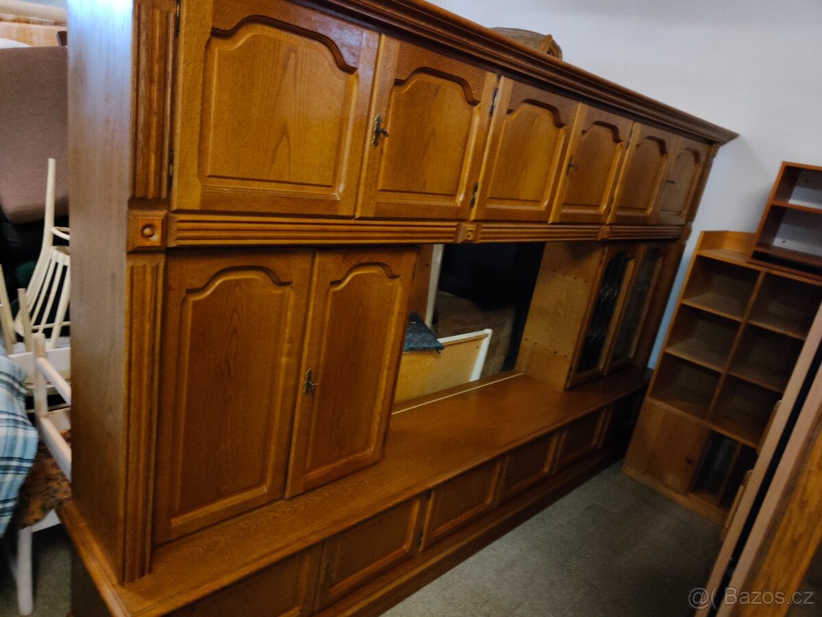 Stěna obývací rustikal - 5