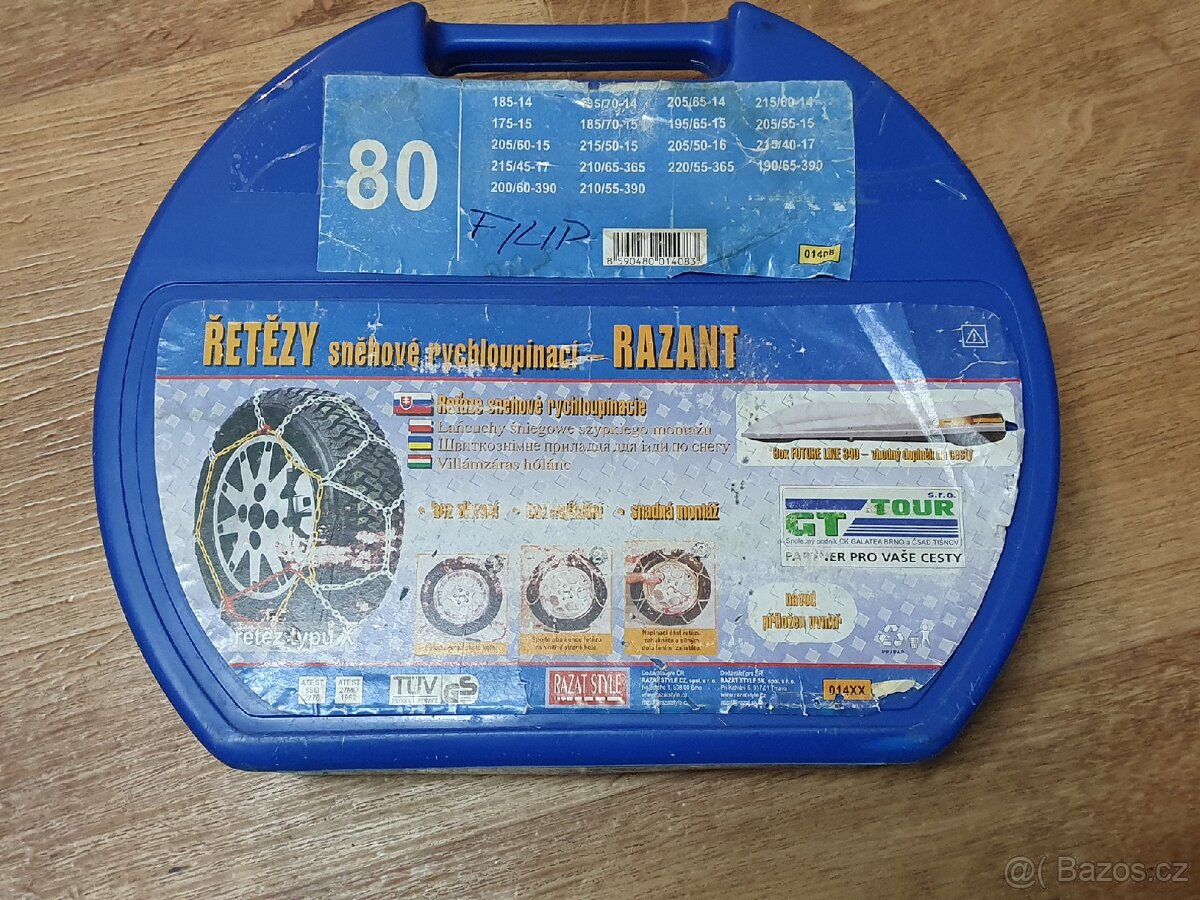 Sněhové řetězy 3 sady - 5