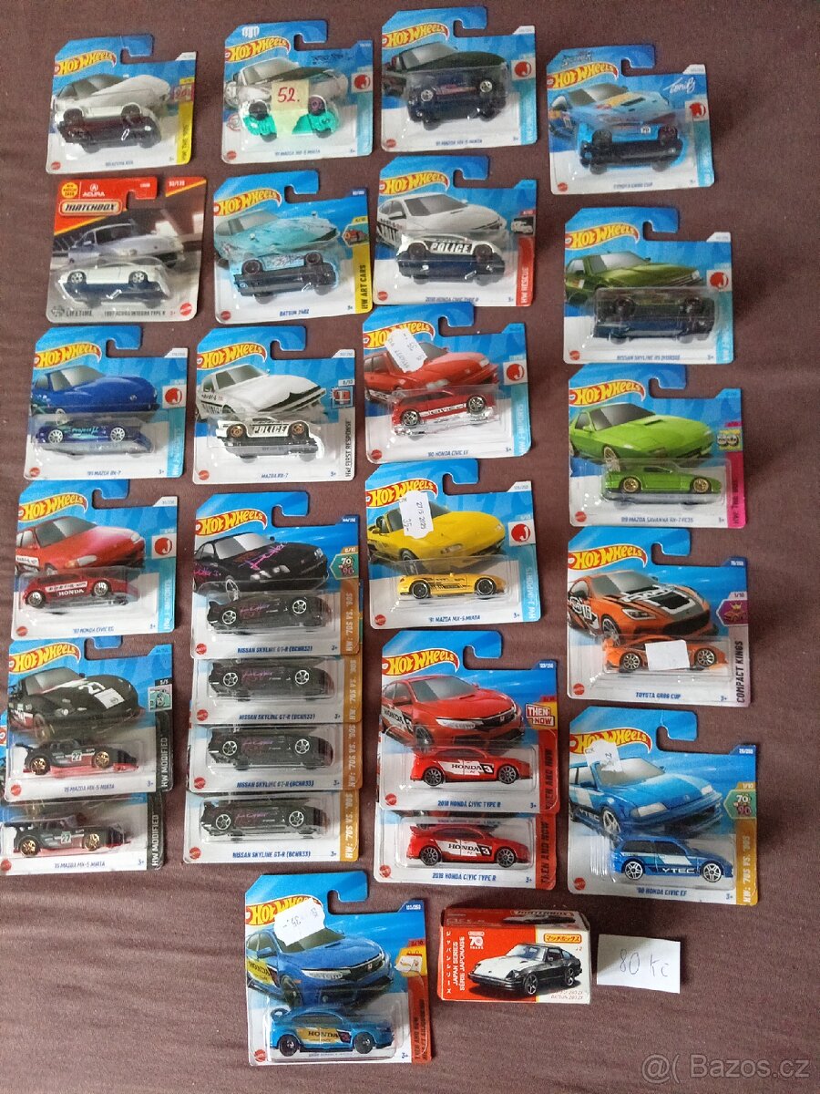 Autíčka Hot Wheels - 5