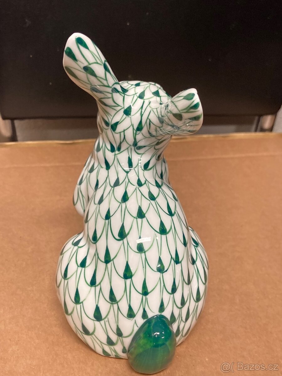 Porcelanovy zajicek,kralik - 5