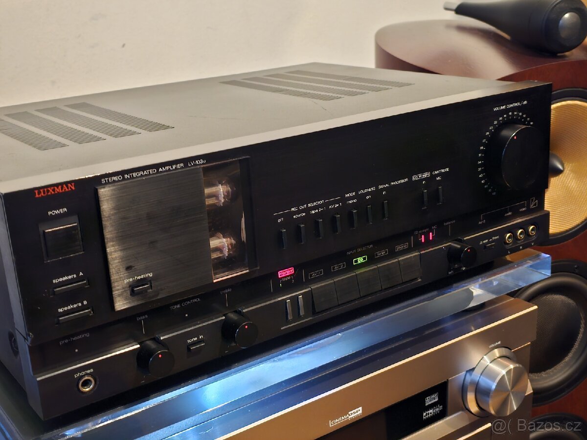 nádherně LAMPOVÝ zesilovač Luxman - 5
