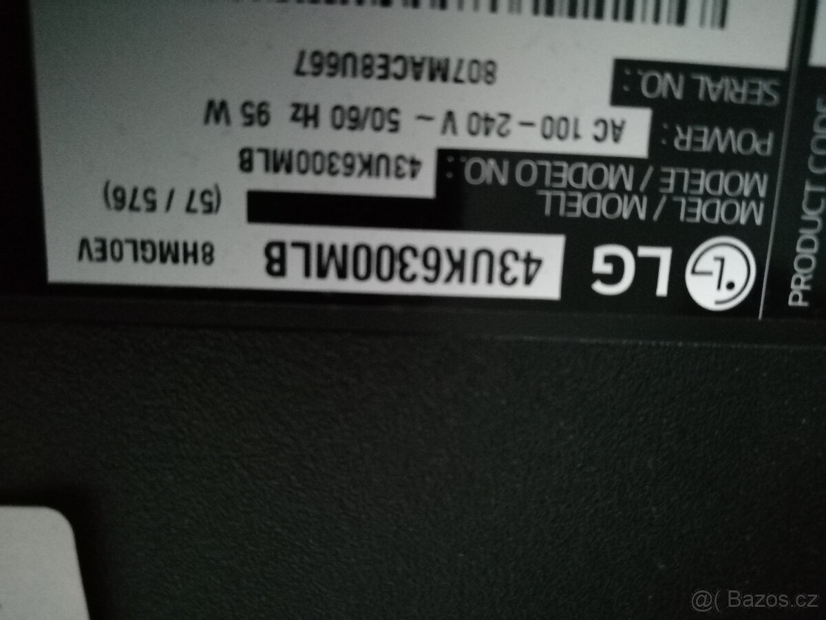 Smart lg 43" - 5