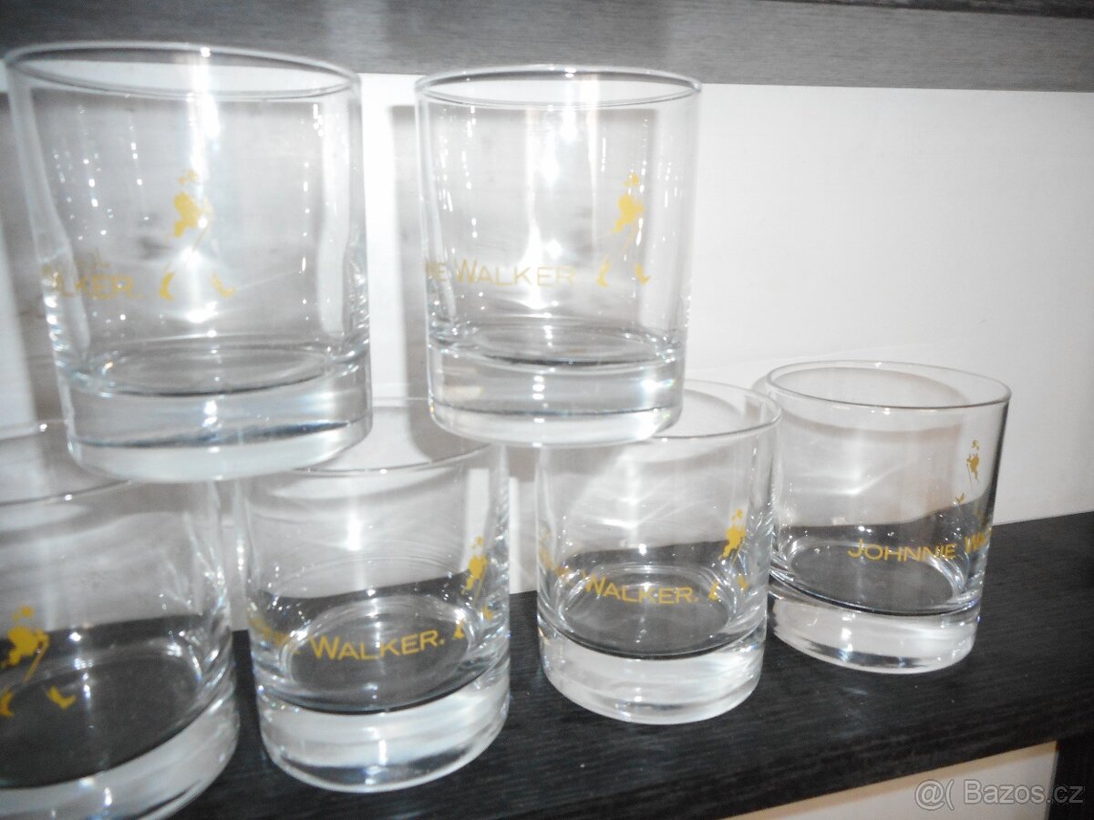 Sklo panáky Johnnie Walker - 5