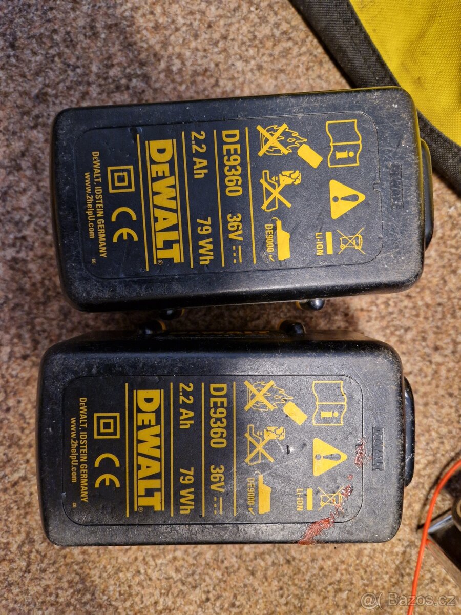 DEWALT DC900 aku vrtačka 36Volt - 5