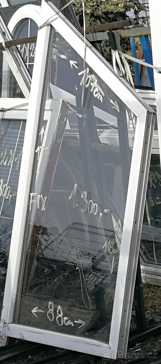 trojúhelníková okna použitá - 5