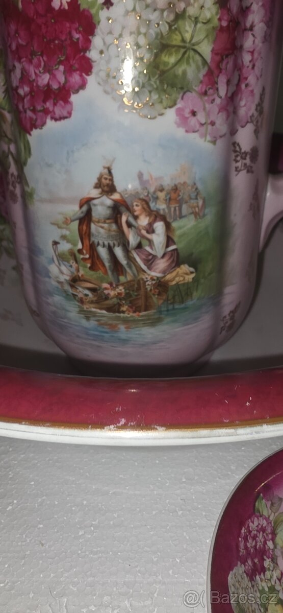 Krásná stará koupelnová souprava - 5