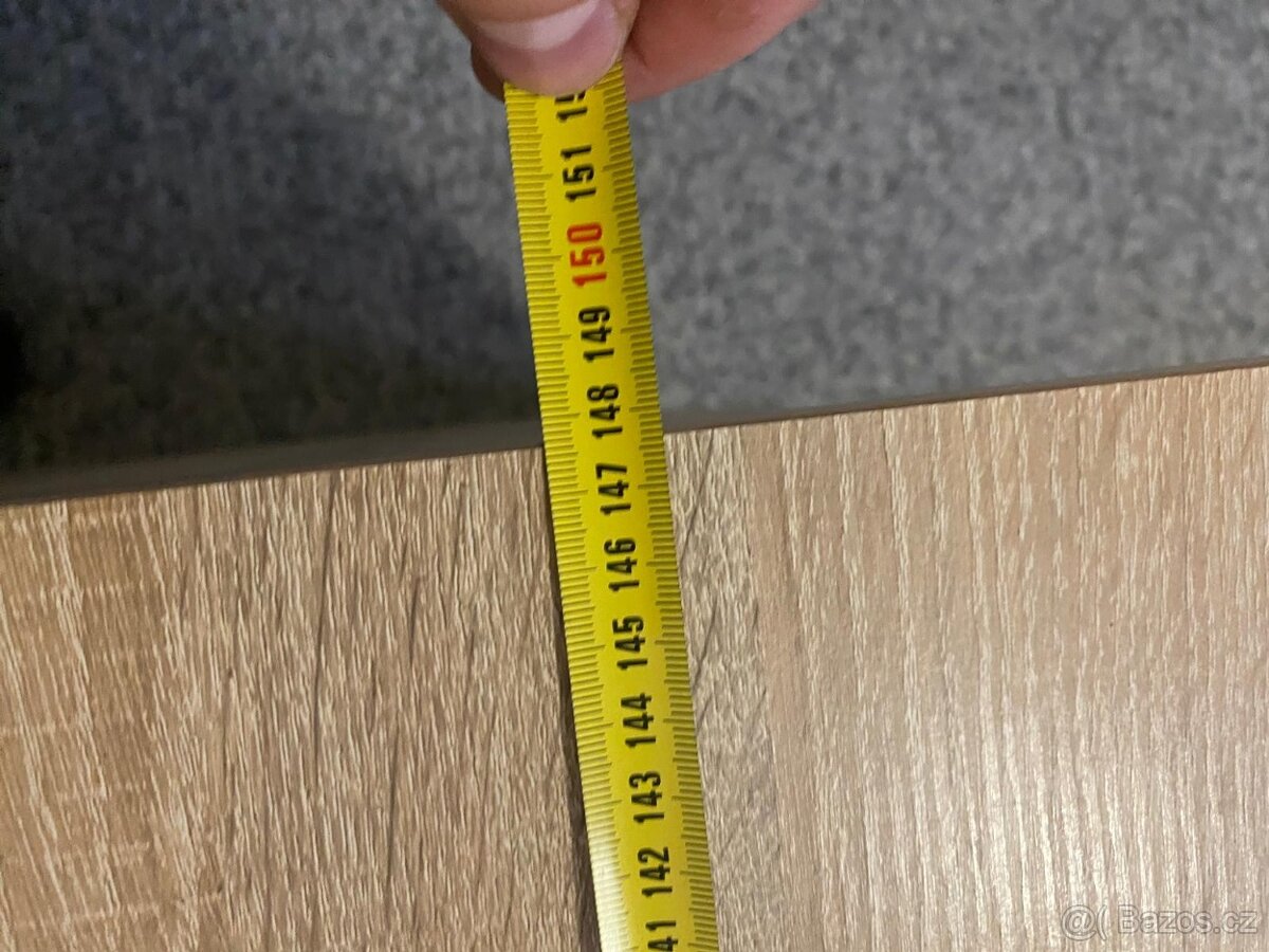 Psací stůl OPTIMUS 39-007 - dub sonoma - 5