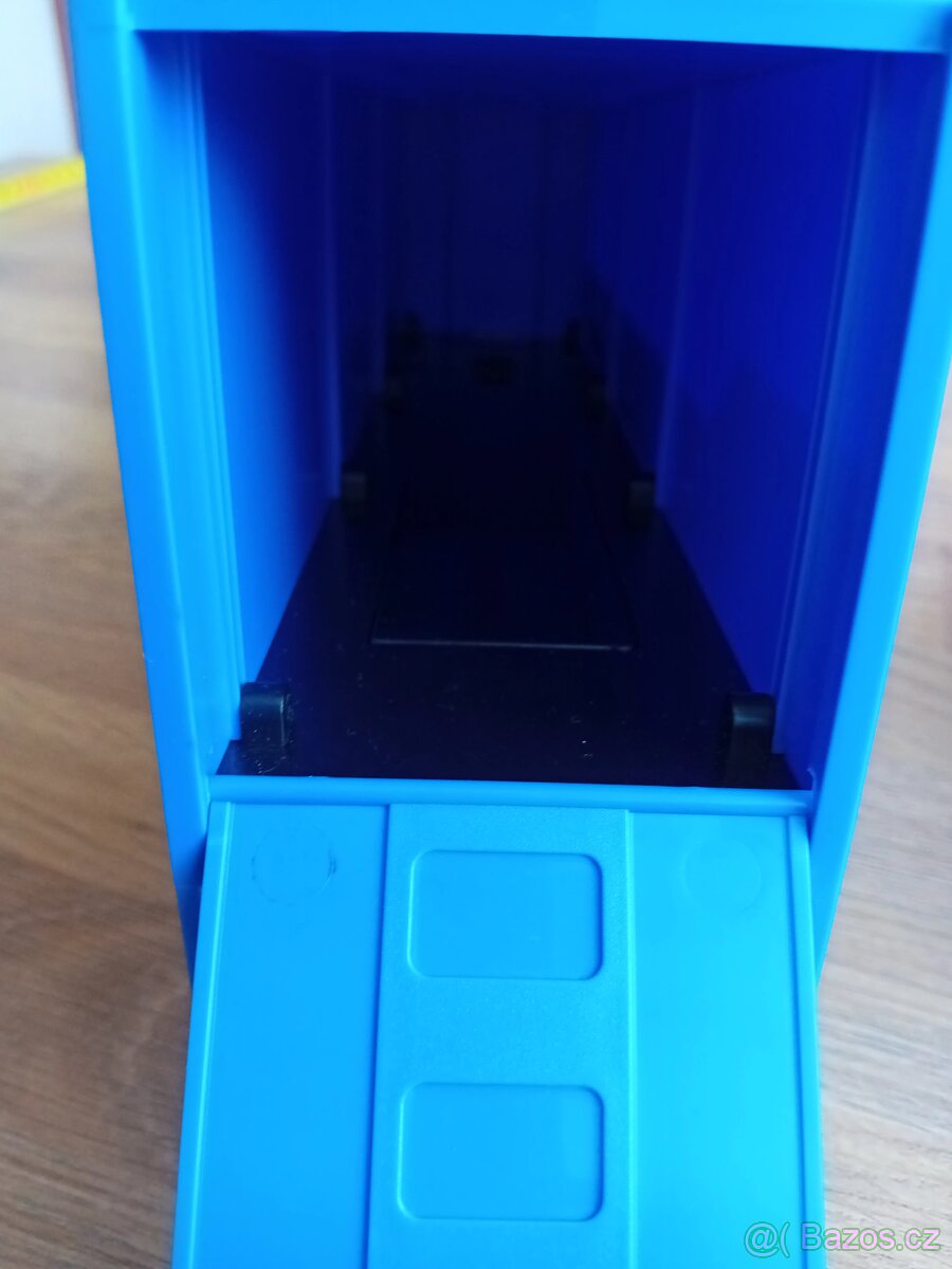 Auto kamion na autíčka, zvuky, světla, na setrvačník - 5