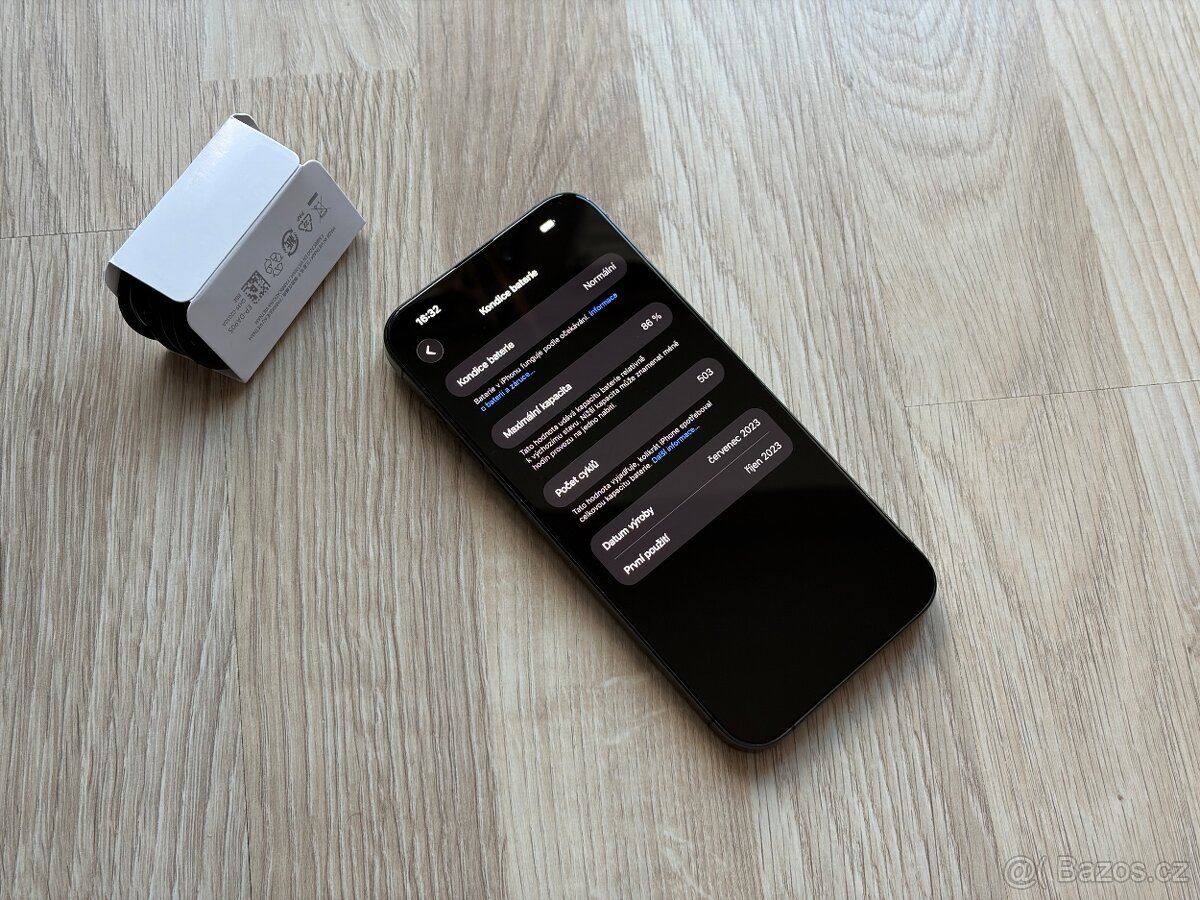 Apple iPhone 15 Pro Max 512Gb Černý Titan E-SIM - TOP - 5