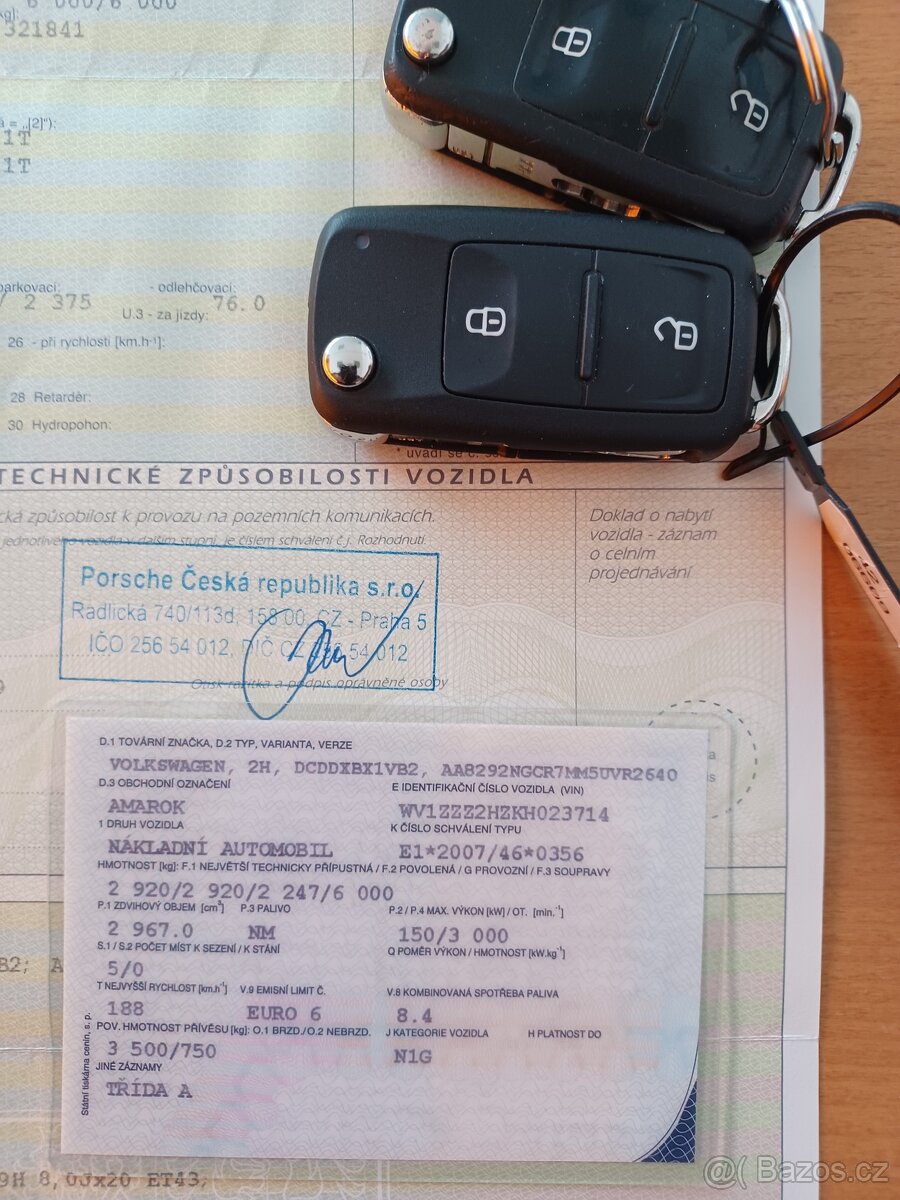 Prodám VW Amarok perfektní stav - 5