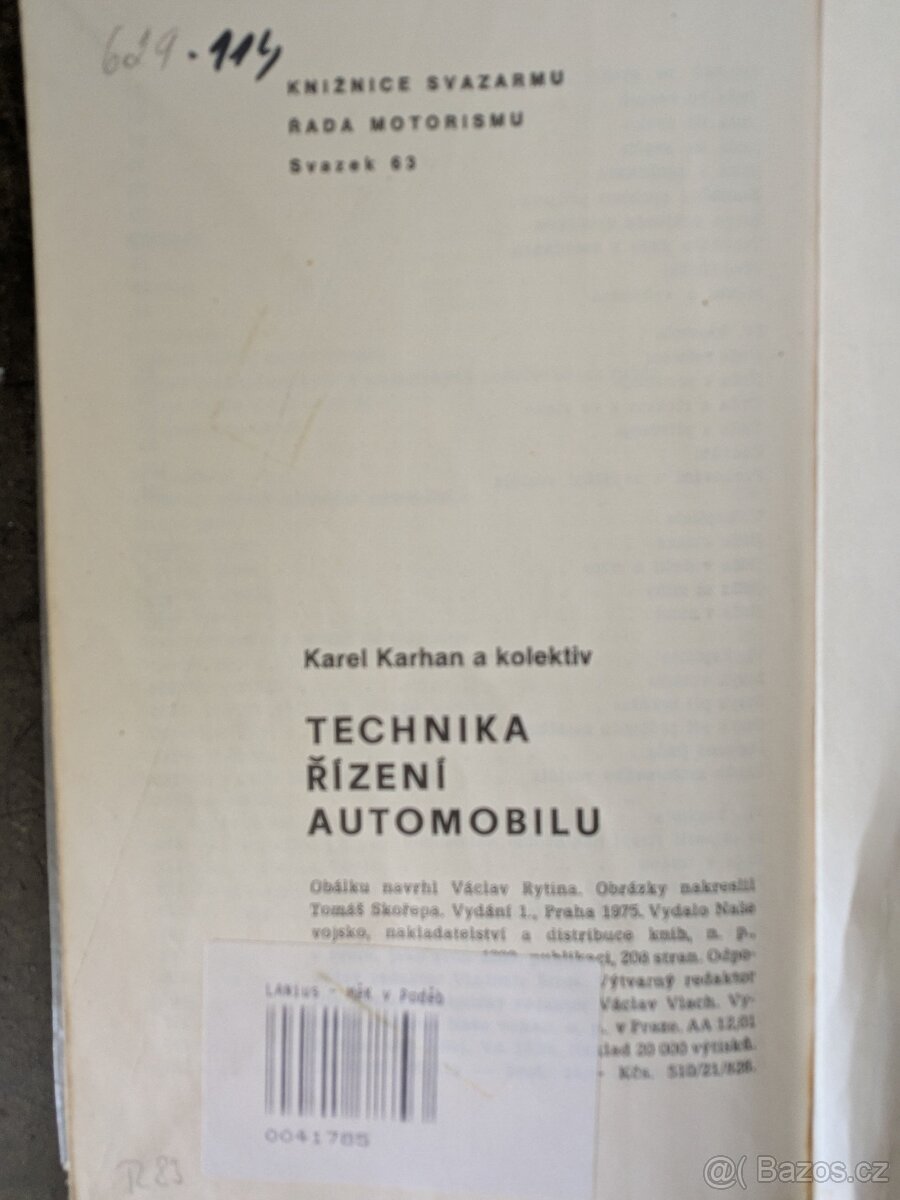 Kniha Technika řízení automobilu - 5