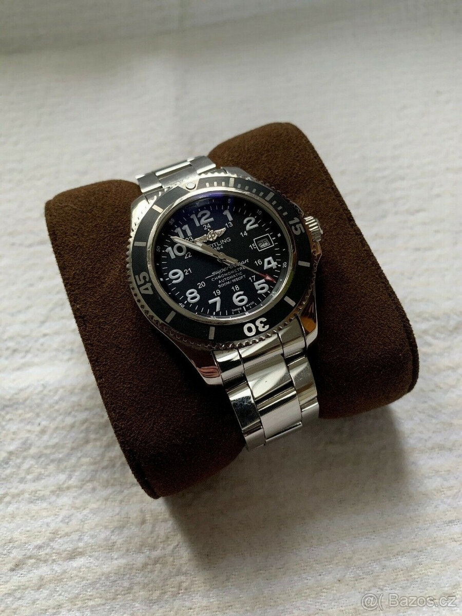 BREITLING SUPEROCEAN II 42 CHRONOMETR Z NEREZOVÉ OCELI REF. - 5