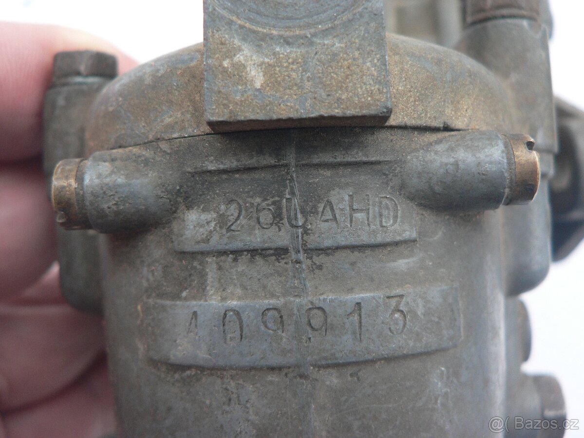 Karburátor Solex 26 UAHD pro Škoda, Praga - 5