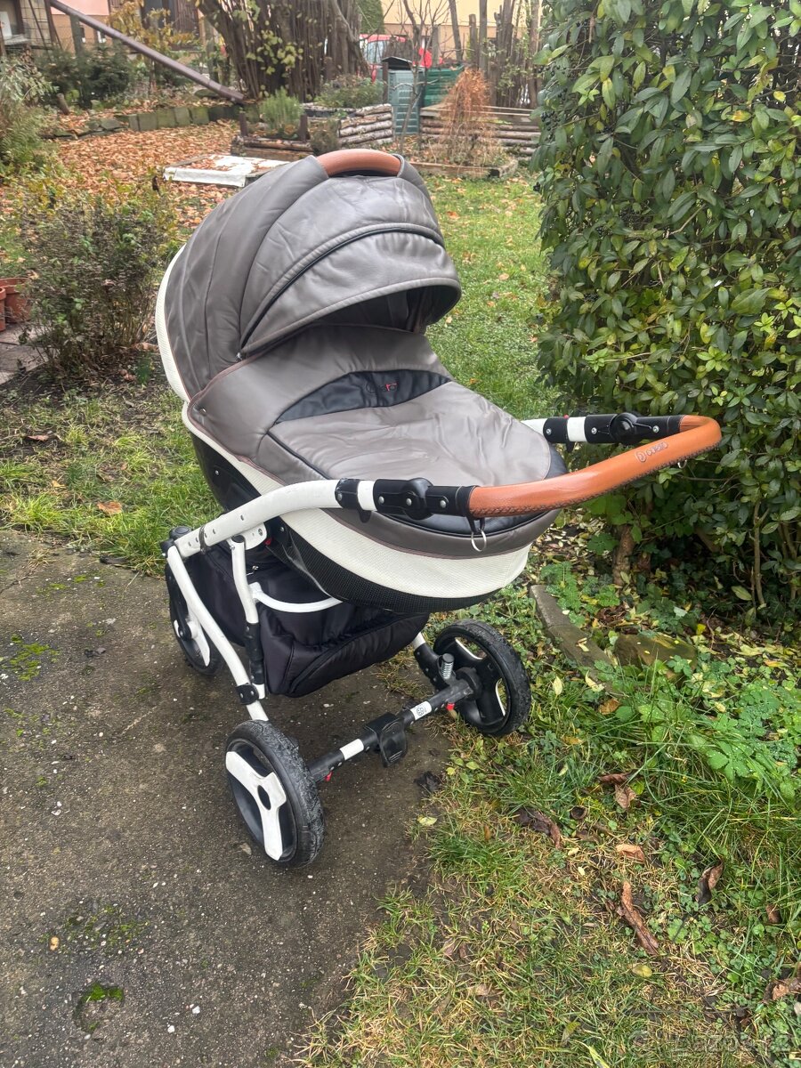 Kombinovaný kočárek coletto florino Carbon - 5