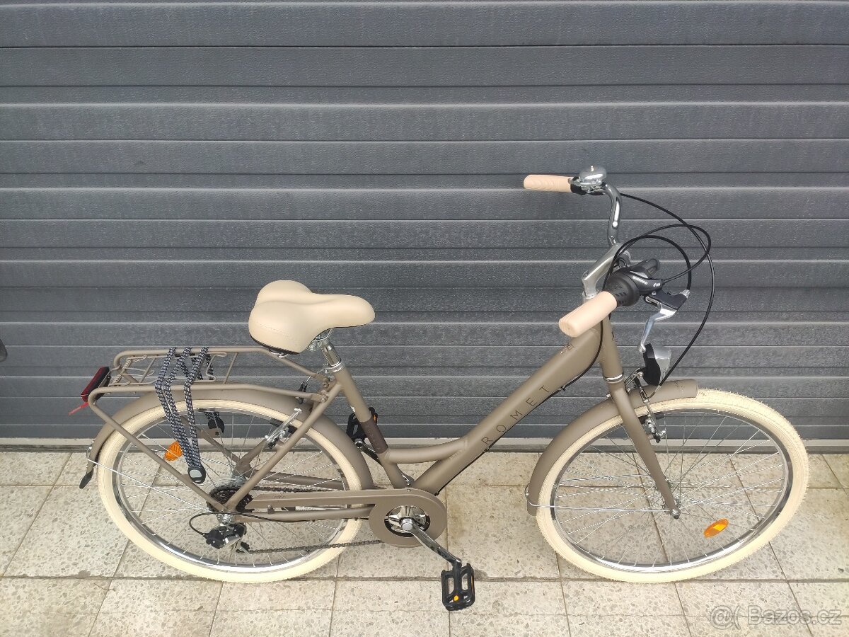Nové dámské městské kolo Romet Sonata Eco 26" Champagne 17 - 5