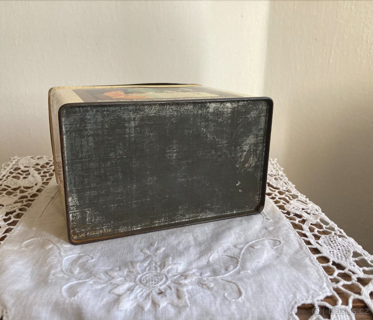 Starožitná plechovka Eduscho - 5