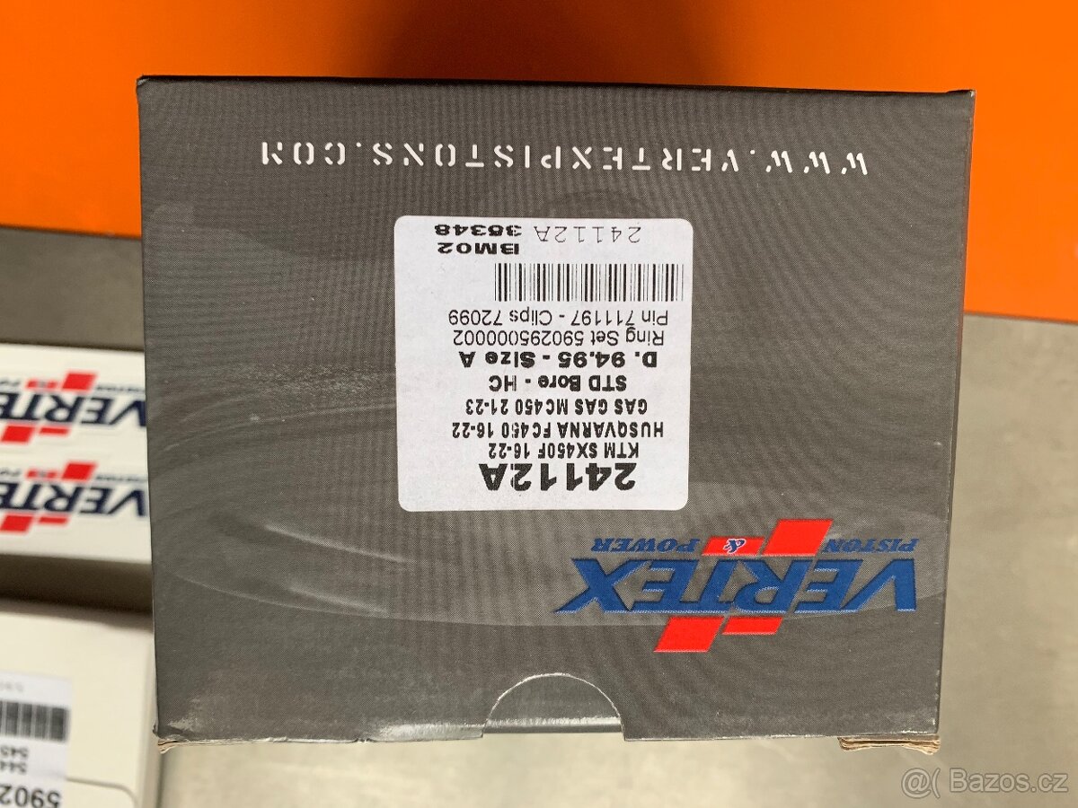 KTM SX 450F píst komplet set - 5