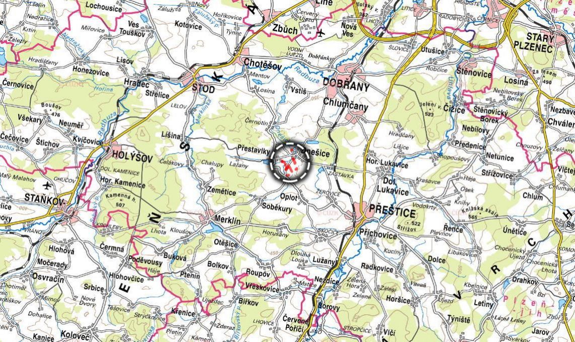 Zemědělská půda, prodej, Dnešice, Plzeň jih - 5