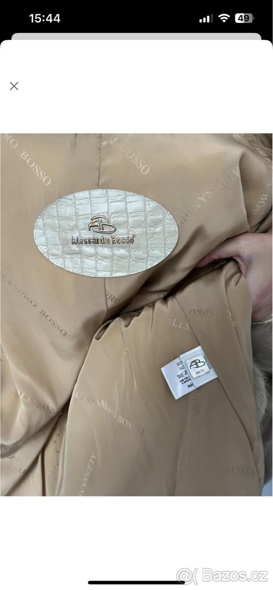 Norkový kožich Alessandro Bosso - 5