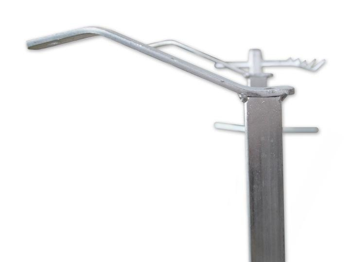 Otočný lakýrnický stojan SL2 - 10 ramen - 5