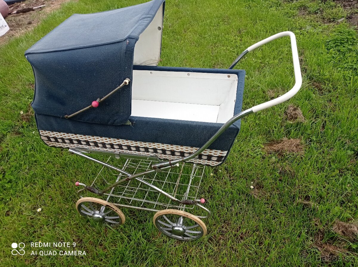 Dětsky kočarek retro - 5