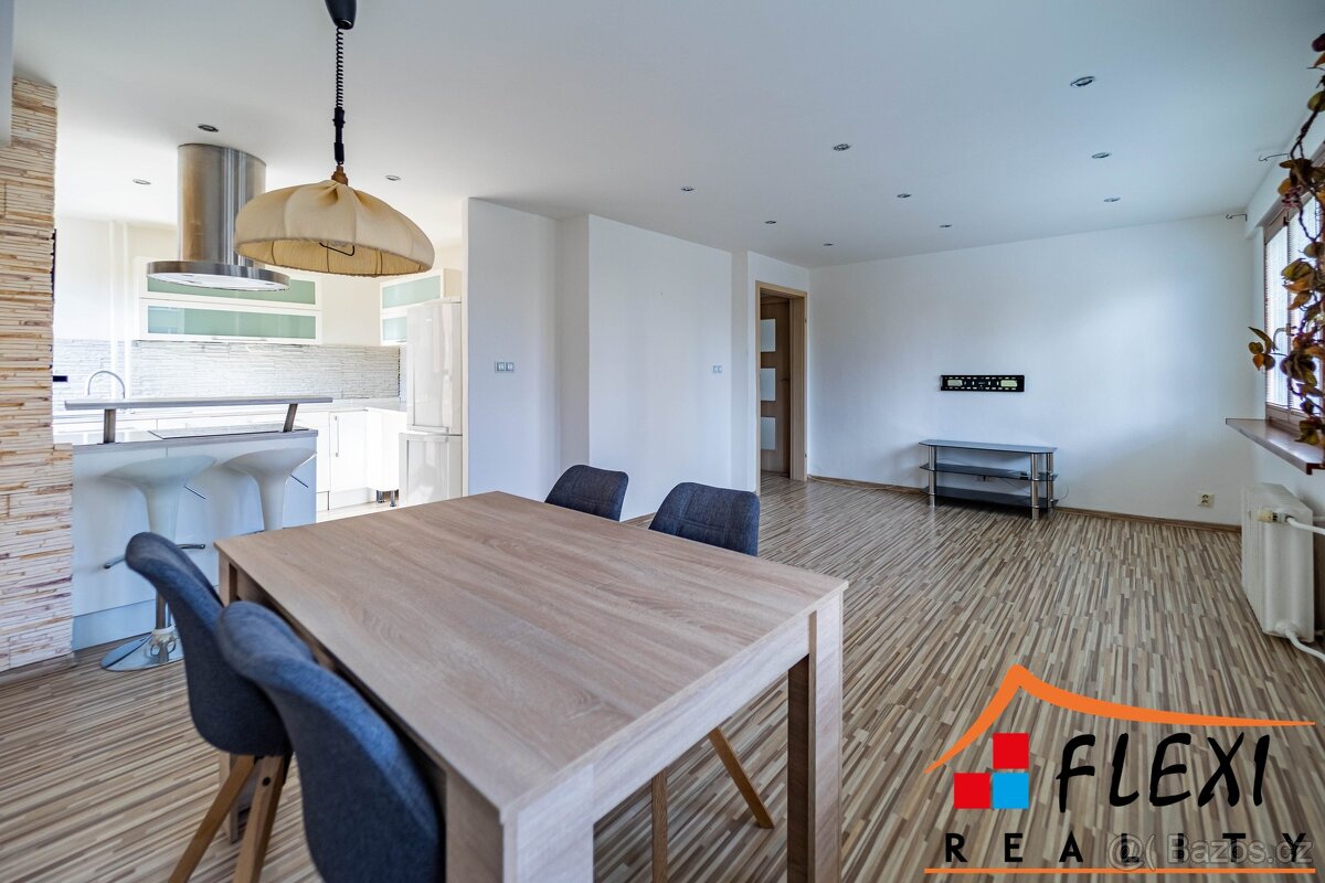 Pronájem částečné zařízeného bytu 2+kk s balkónem, 56,20 m², - 5