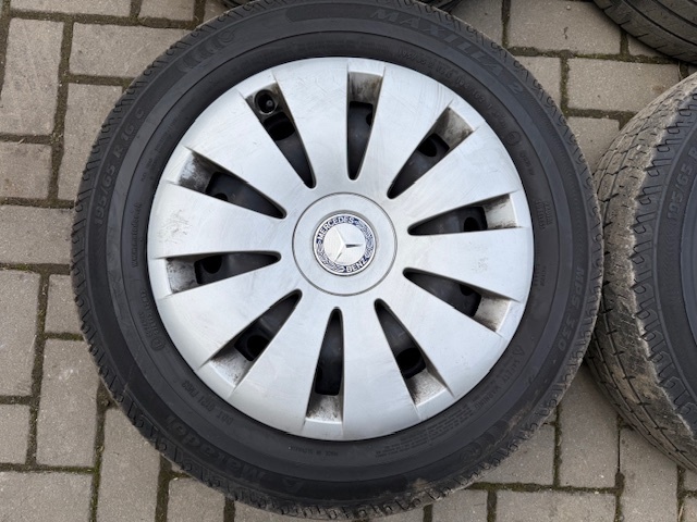 Plechové disky Mercedes letní pneu - 5