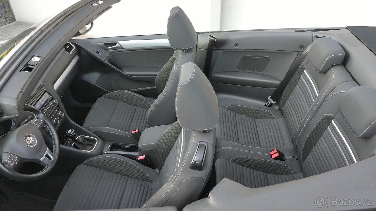 VW Golf VI kabrio, r. 2014, jen 109tkm. Edice CUP - 5