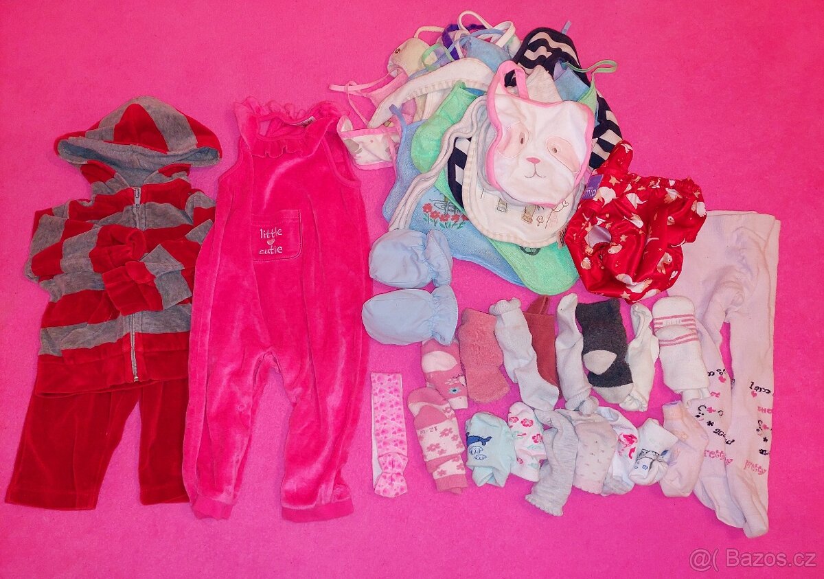 Set oblečení 56-68 více jak 70ks - 5