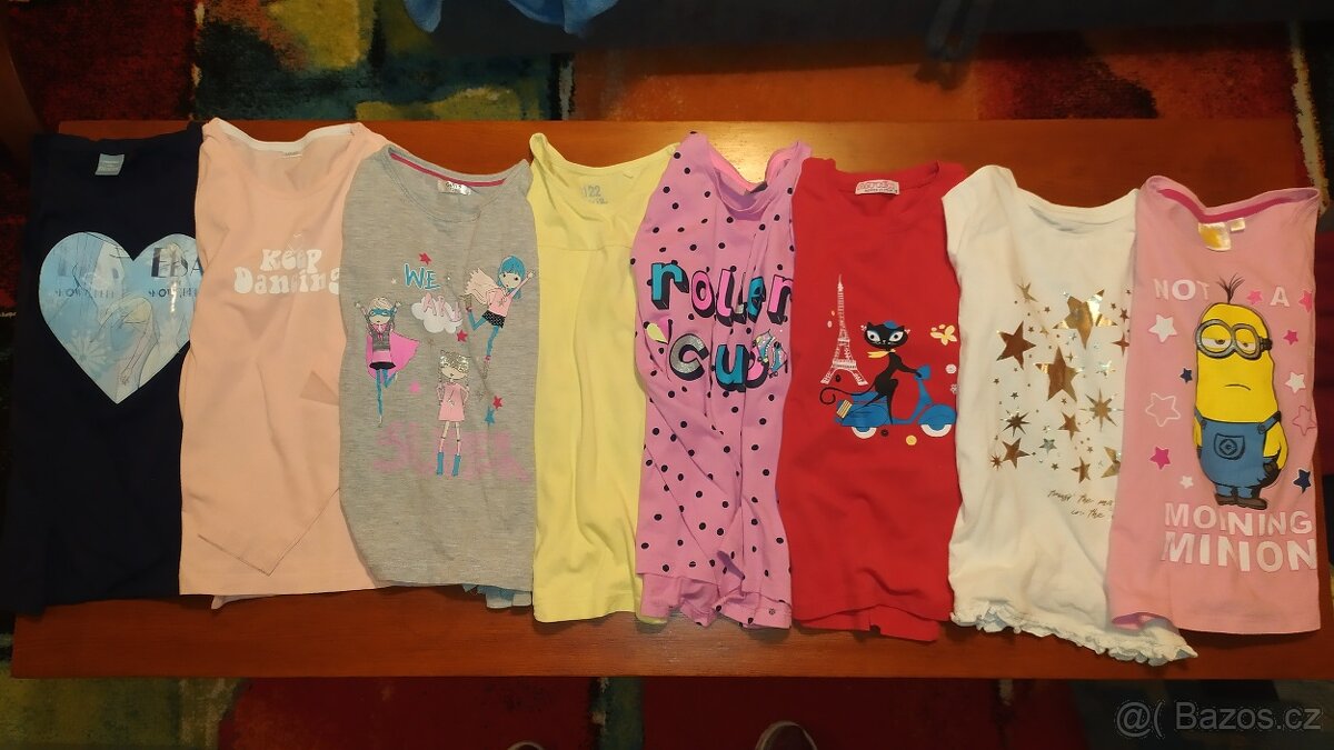 AKCE Výběr oblečení pro holky vel. 122-128 - 5