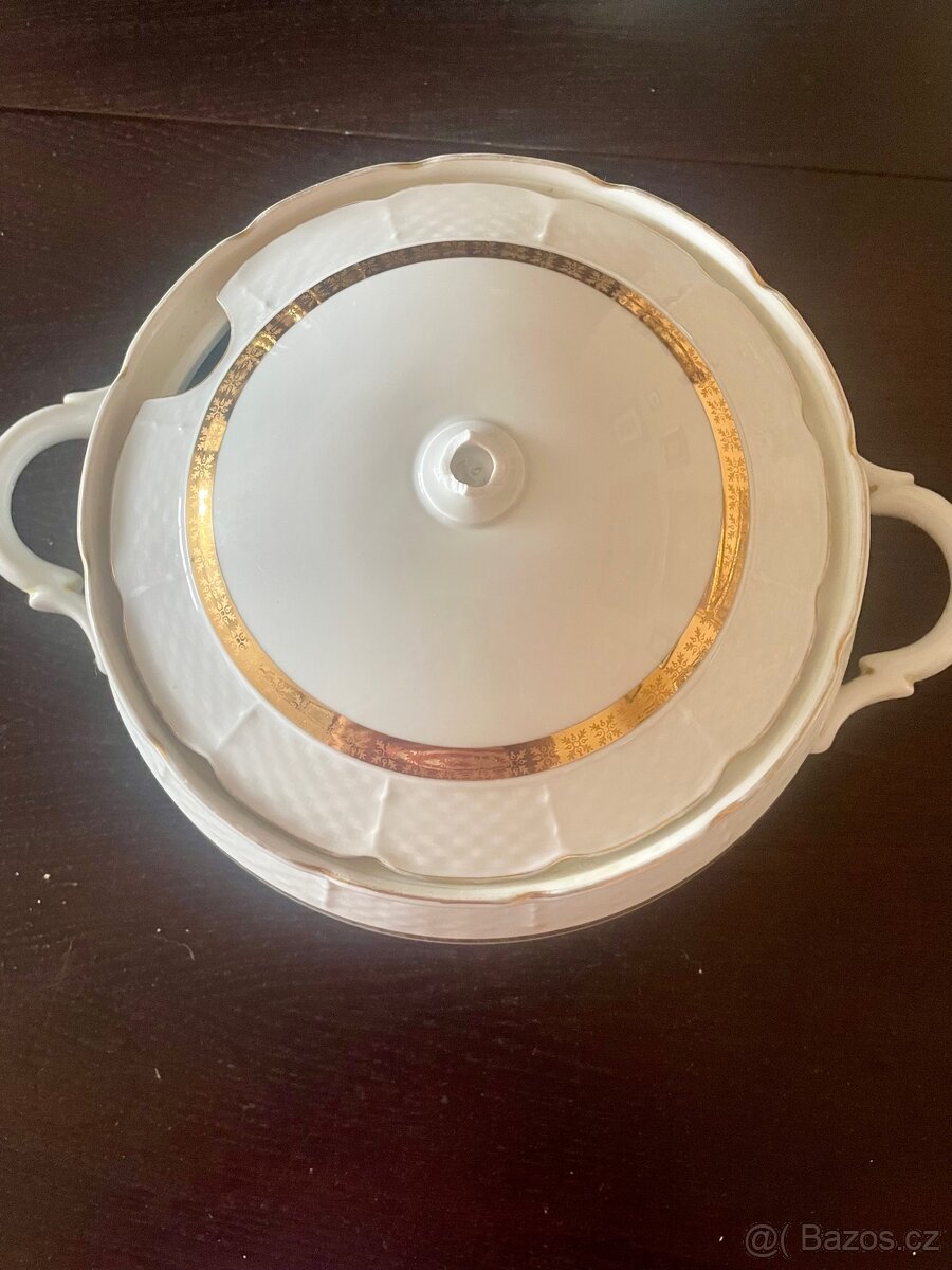 Porcelánová terina a omáčník Thun - 5