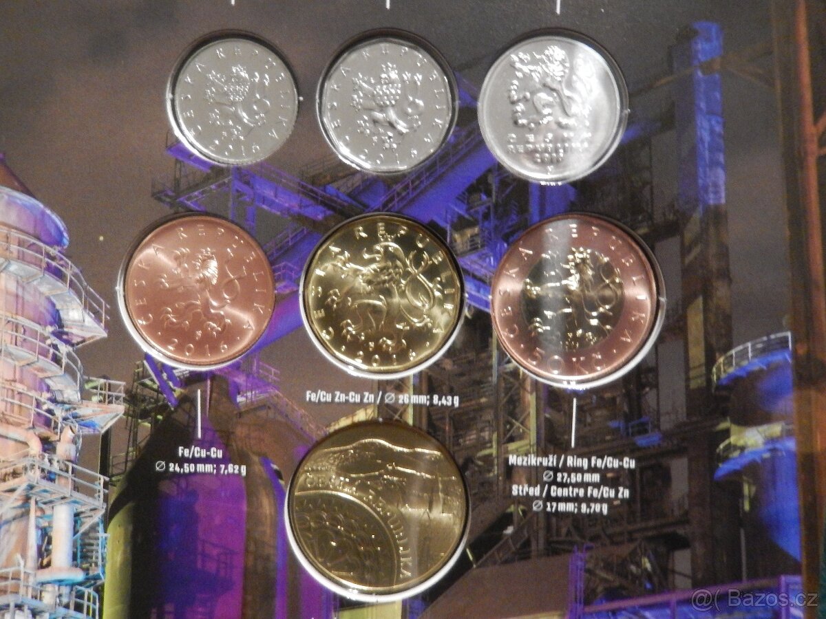 Sada oběžných mincí 2016 Česká republika standard - 5