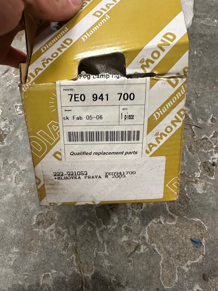 Škoda Fabia mlhovka levá i pravá 2005 - 5
