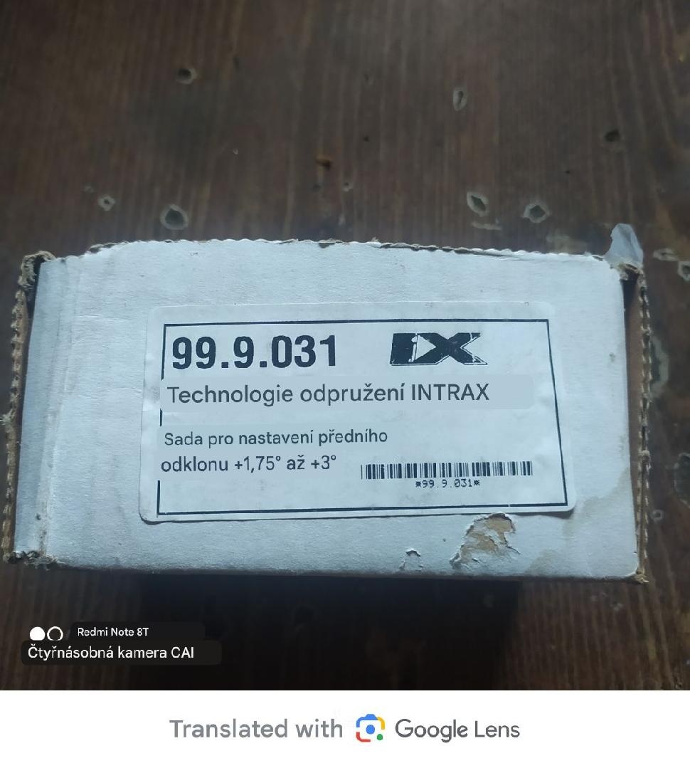 Čepy odklonu kola - 5