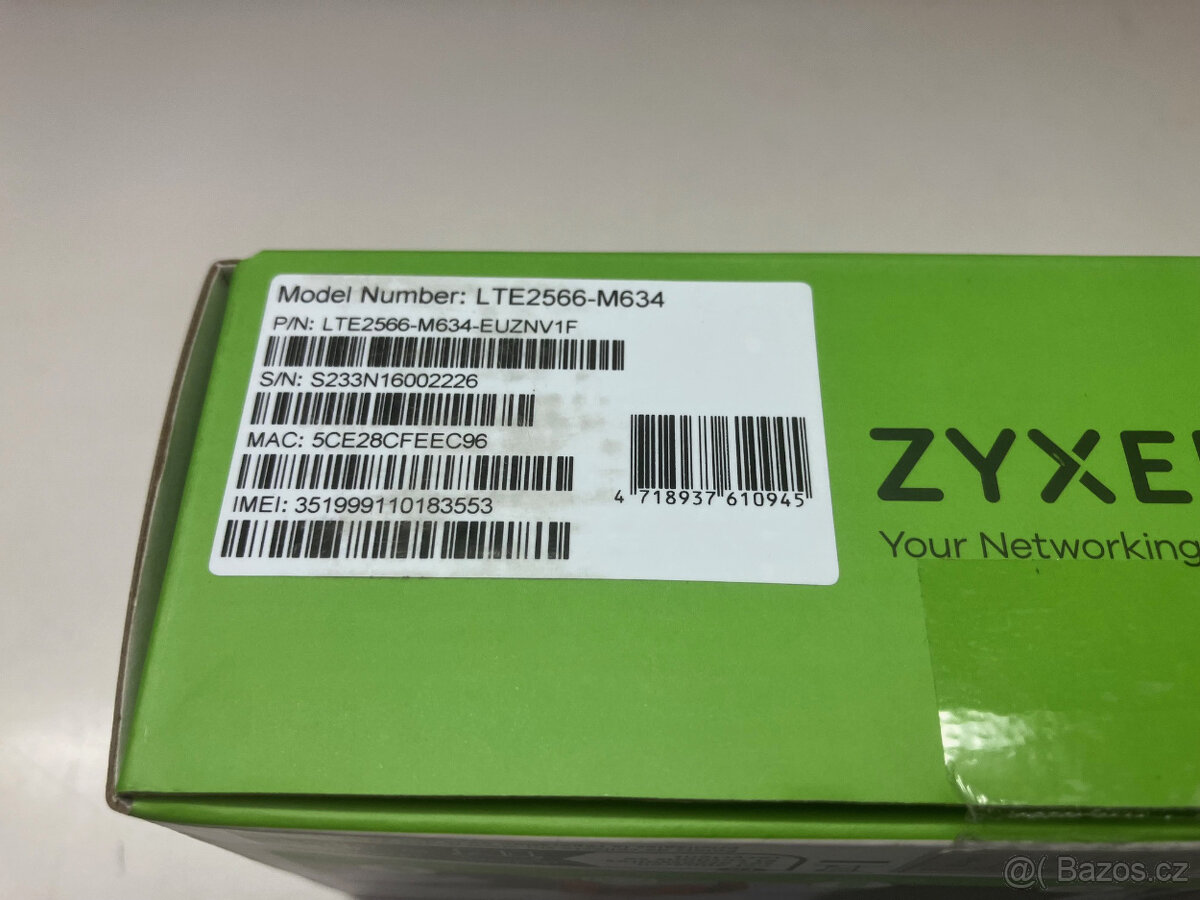 Přenosný LTE WiFi router Zyxel, micro SIM, záruka - 5