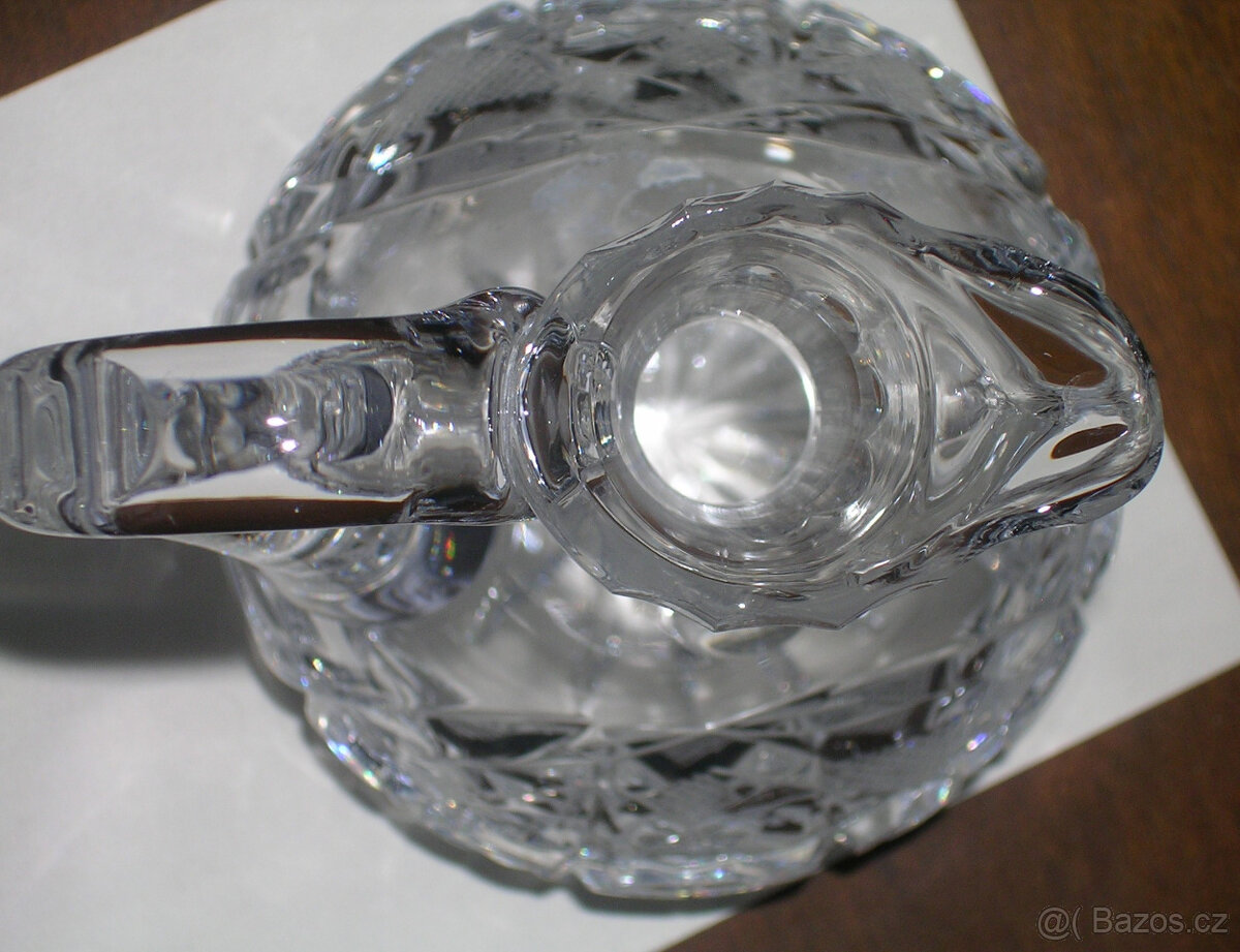 karafa – ručně broušený český křišťál - 5