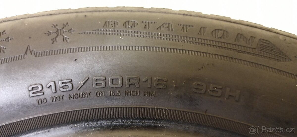 Dunlop Winter Sport 5 215/60 R16 4,5 - 6 mm - 5