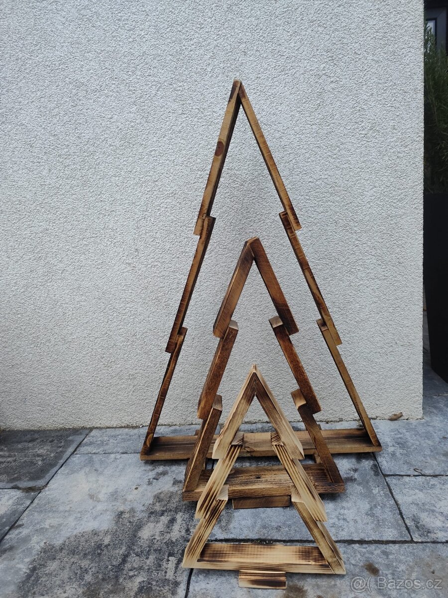 Dřevěné stromečky - 5