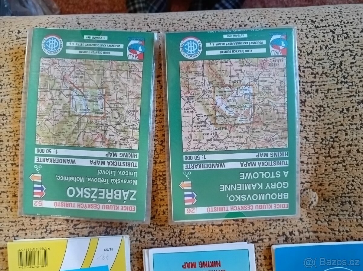 Mapy a autoatlasy staršího data. Něco i nové. - 5