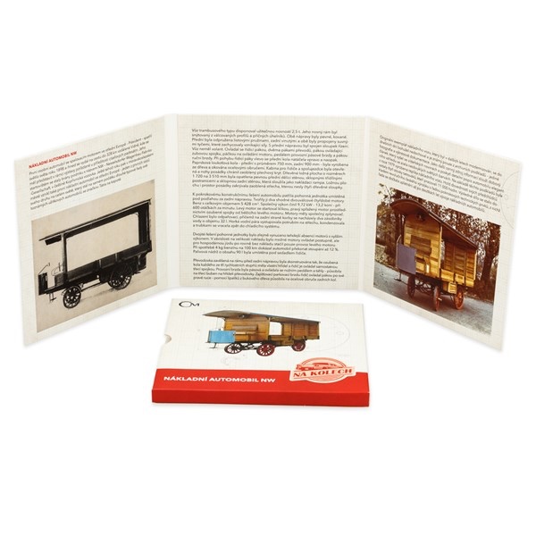 STŘÍBRNÁ MINCE NA KOLECH - NÁKLADNÍ AUTOMOBIL NW TATRA - 5